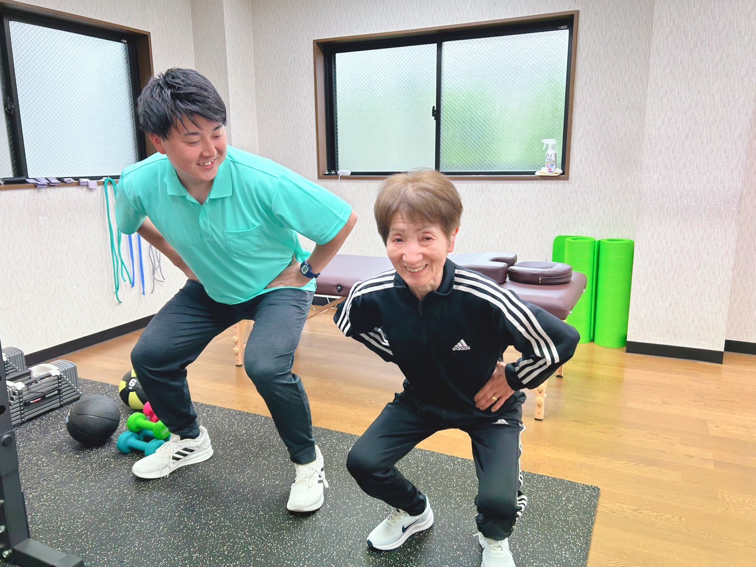 安心・安全な環境でのトレーニング