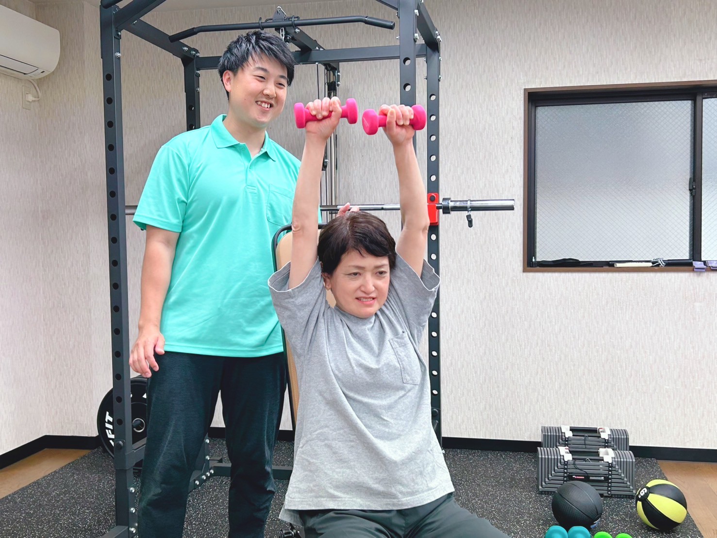 実際のトレーニング風景を公開！